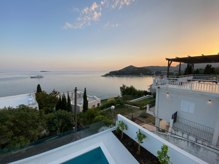 Bay view from Dubrovnik Villa Turquoise