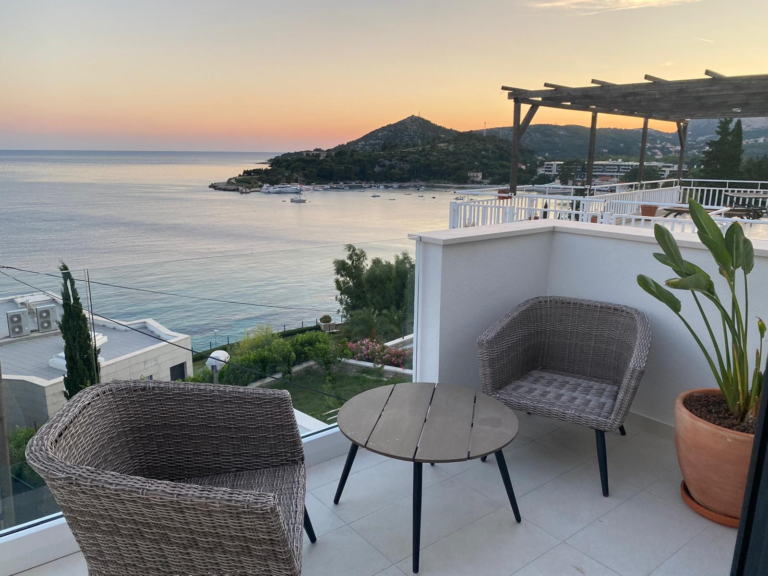 Balcony view from Dubrovnik Villa Turquoise